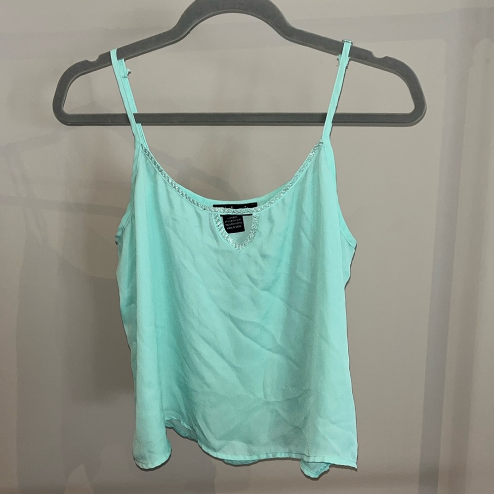 Spaghetti strap tank top